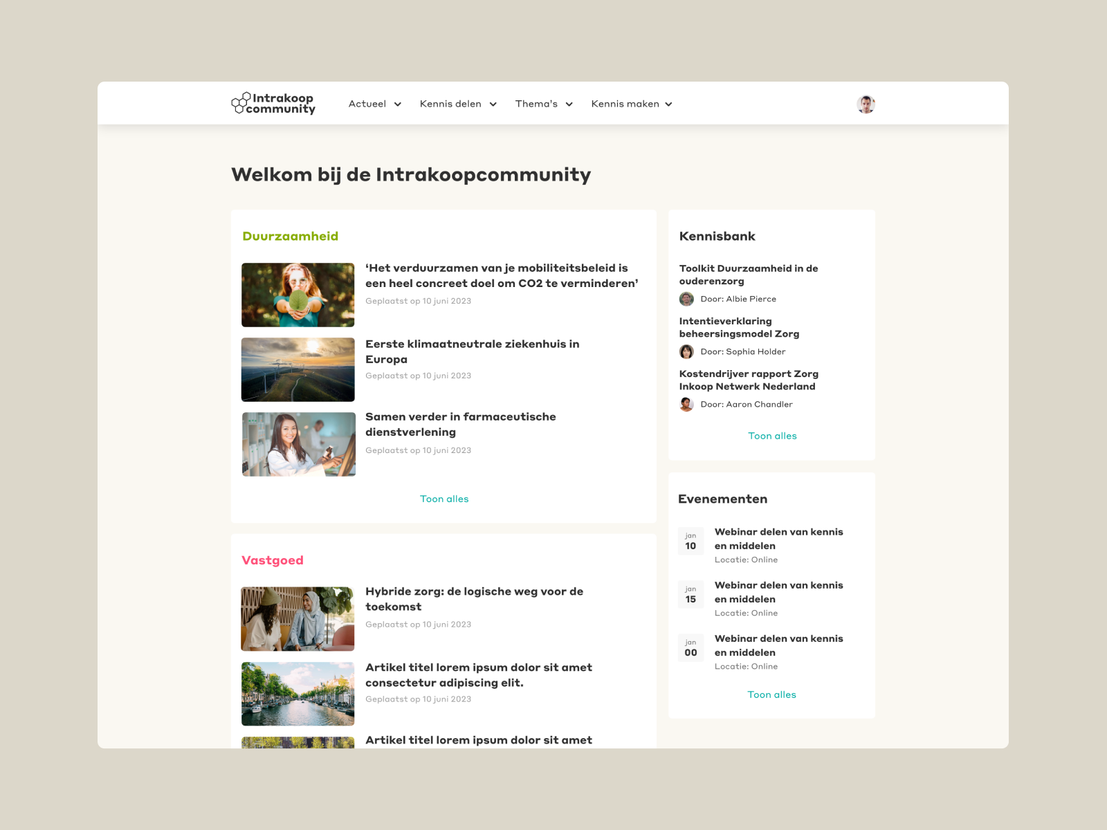Intrakoop Community - 1